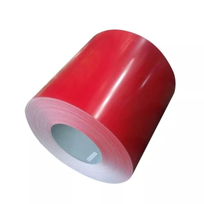 Bobina de acero galvanizada prepintada laminada en caliente en frío 600mm-1250m m