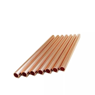 tubo de cobre puro de 2mm-914m m ASTM B111 con buena conductividad eléctrica