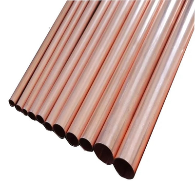 tubo de cobre puro de 2mm-914m m ASTM B111 con buena conductividad eléctrica