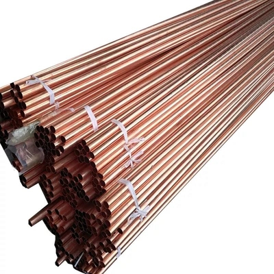 Refrigerador el 1/2 1/4 3/8 5/8 tubo de cobre puro ASTM B280 ISO9001 de la crepe
