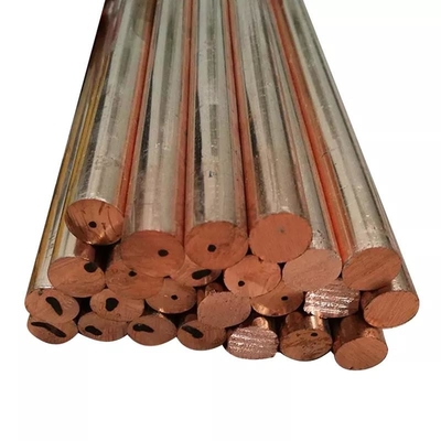 C10200 180m m Rod Full Hard de cobre 200m m puro ISO9001 JIS ASTM