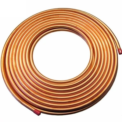 Tubo de cobre puro de la bobina del cobre de la crepe del tubo de ASTM B280 C12200 C2400