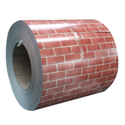 PPGI cubrió la anchura 600mm-1250mmm de la bobina prepintó la bobina de acero galvanizada para la construcción