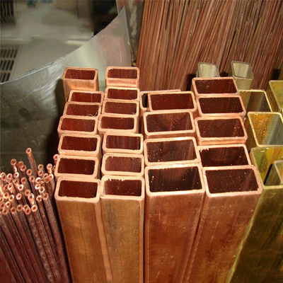 Bobina de panqueque Tubo de cobre puro Tubo de latón 20 mm 25 mm C12200 / C11000
