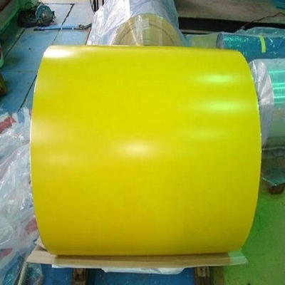 Ppgi Ppgl bobina de acero prepintada / revestida de color de acero galvanizado de techo corrugado
