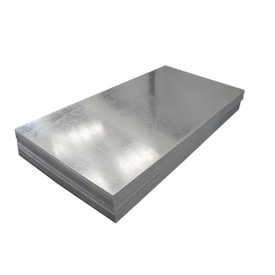 2 mm DX51D Placa plana galvanizada ancho personalizable
