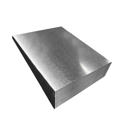 2 mm DX51D Placa plana galvanizada ancho personalizable