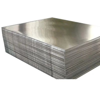 2 mm DX51D Placa plana galvanizada ancho personalizable