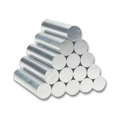 Barra de grado de aleación de aluminio personalizada 6061 6063 T6 extruida redonda