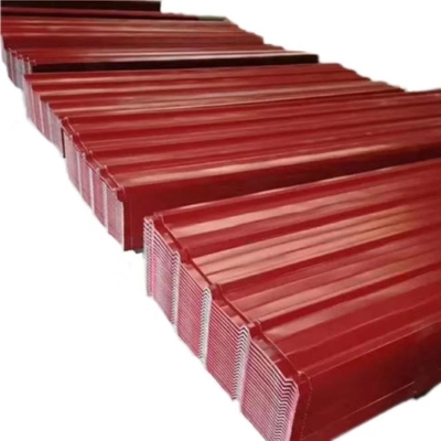 Plata de acero galvanizado RAL Z120 a medida para techos