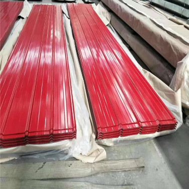 ASTM A653M Chapa de acero galvanizado placa corrugada para la construcción