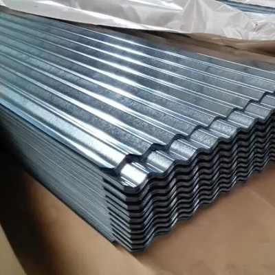 ASTM A653M Chapa de acero galvanizado placa corrugada para la construcción