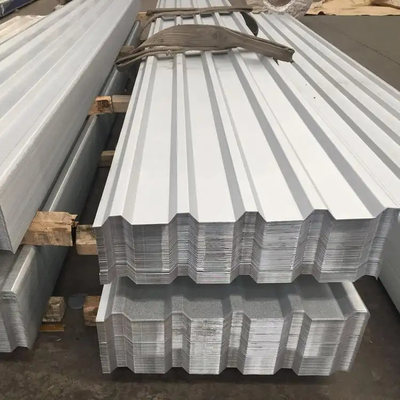 Hoja de acero galvanizado corrugado para techos