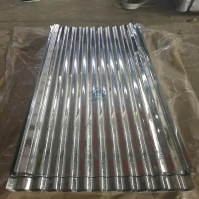 3MM DX52D Z60 Z120 Hoja de techo corrugada Placa de acero galvanizado