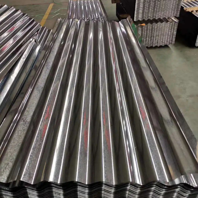 JIS G3302 RAL Hoja de acero galvanizado corrugado pre-pintada de 0,5 mm